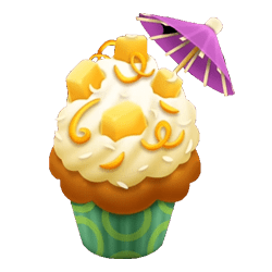 Tropical Cupcake